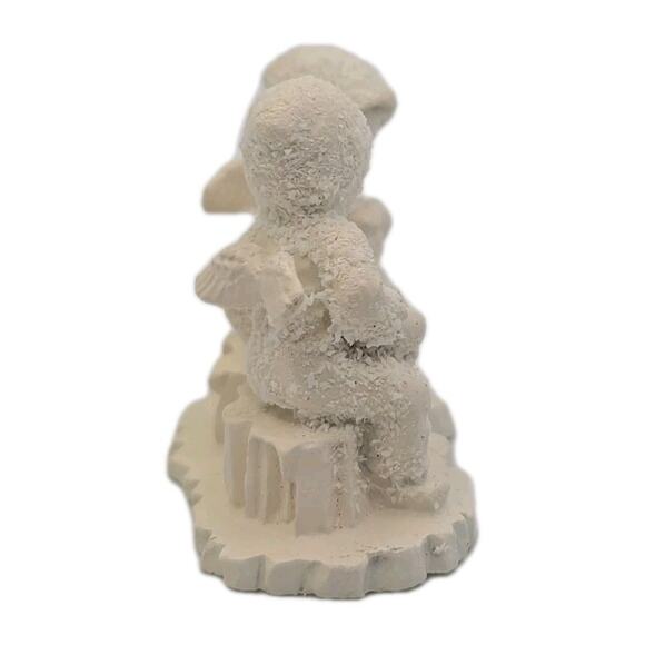 Vtg Snowbabies Dept. 56 This Will Cheer You Up Pewter Miniatures 7639-2 U311 - Picture 5 of 12